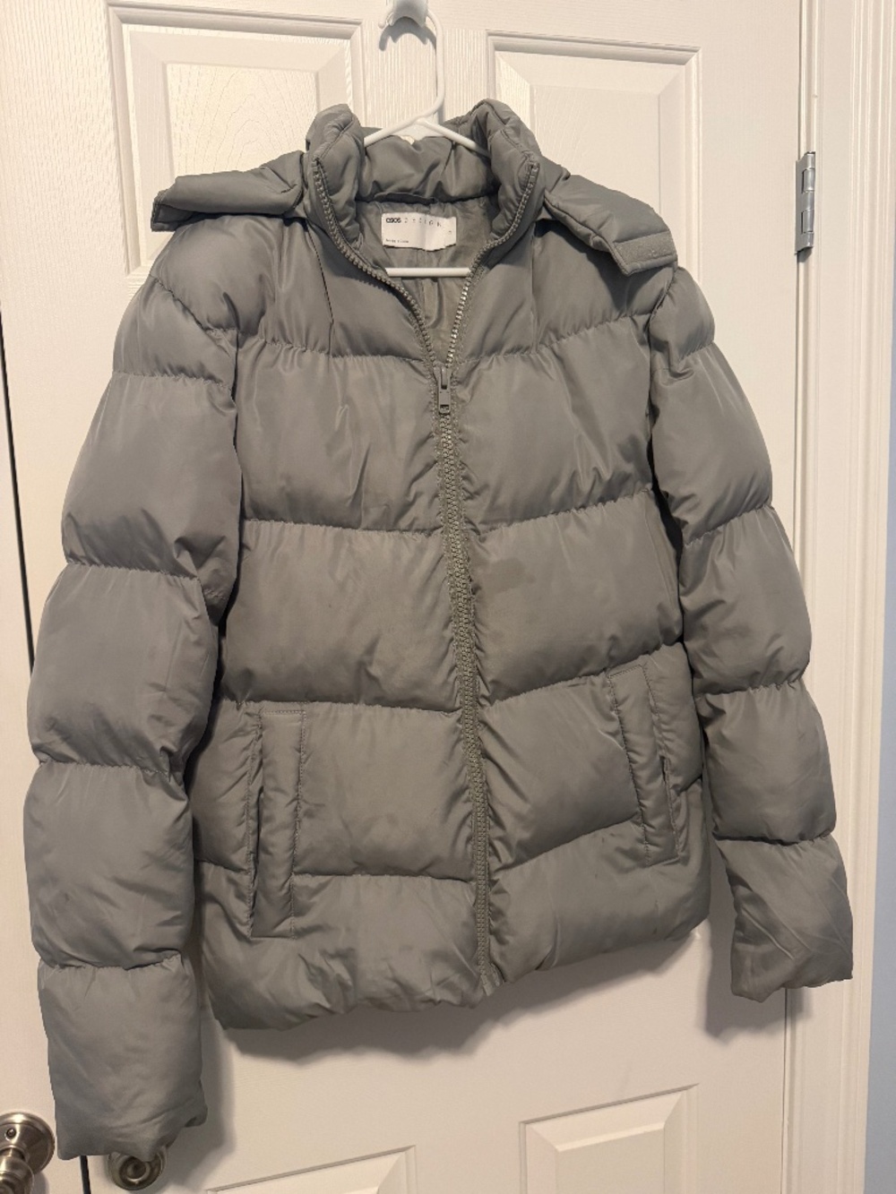 ASOS puffer w/ removable hood